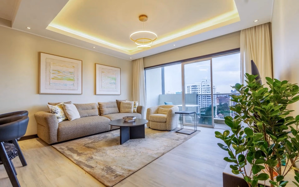 Pearl riverside - Furnished two-bedroom apartment for Rent