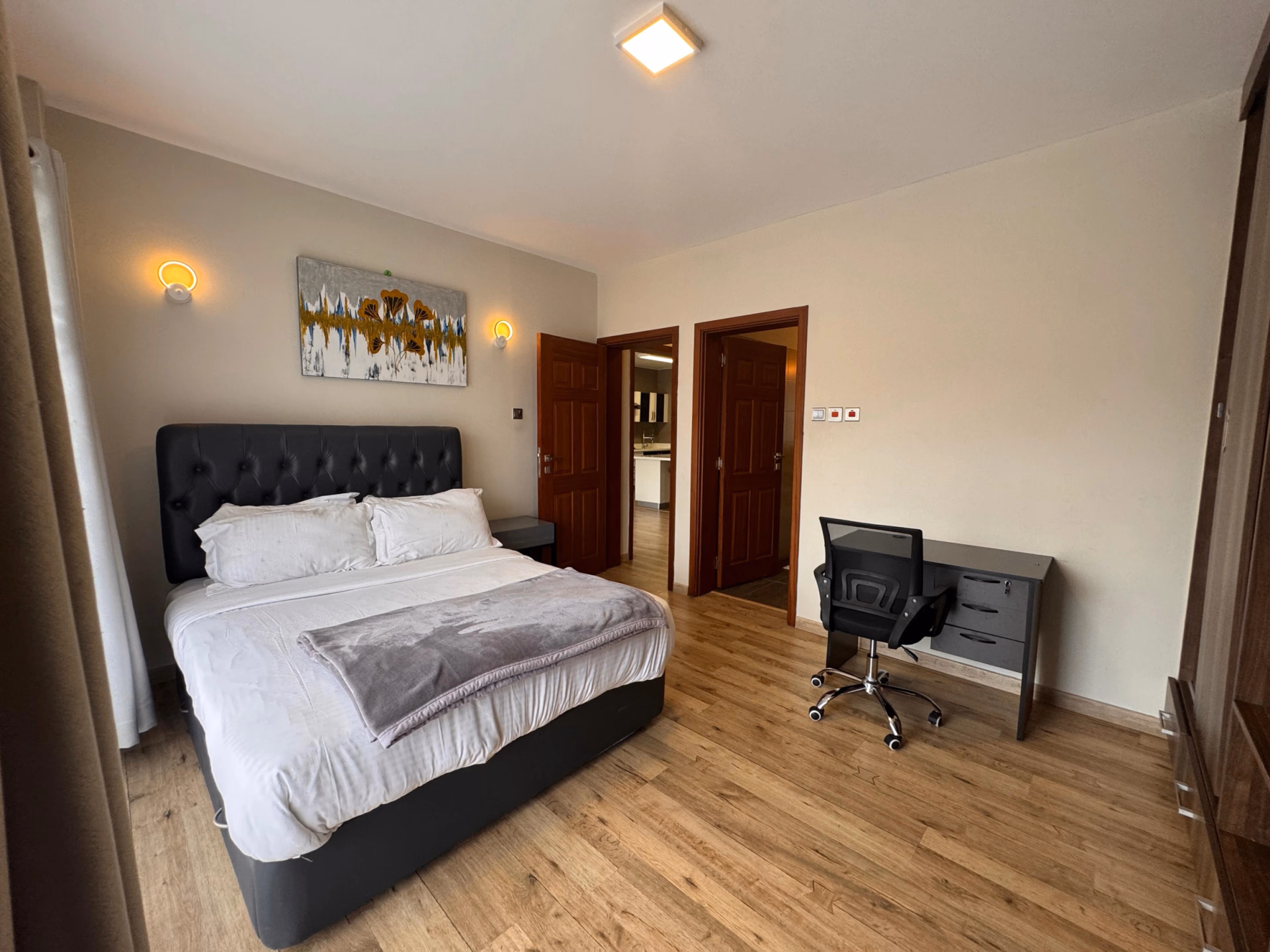 Furnished two-bedroom apartment in Kileleshwa