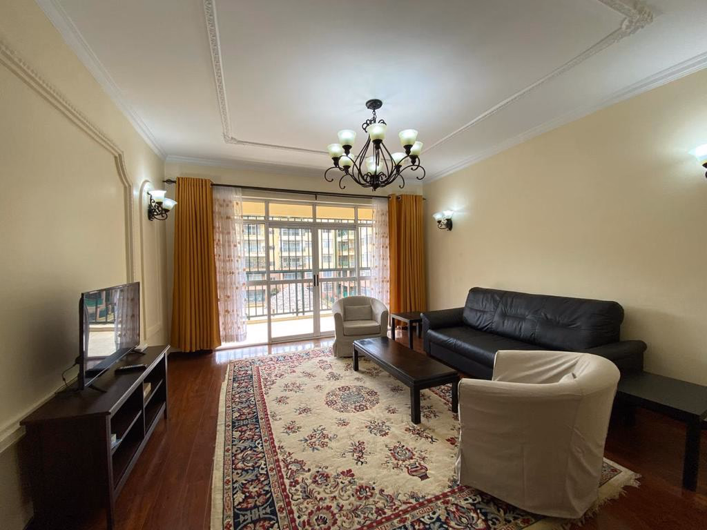 Serviced 3 bed apartment in Lavington