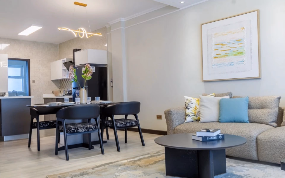 Pearl riverside - Furnished two-bedroom apartment for Rent