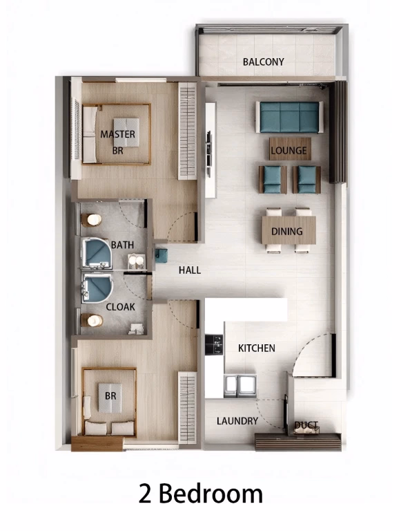 1-bedroom at Express View Residency, Kilimani