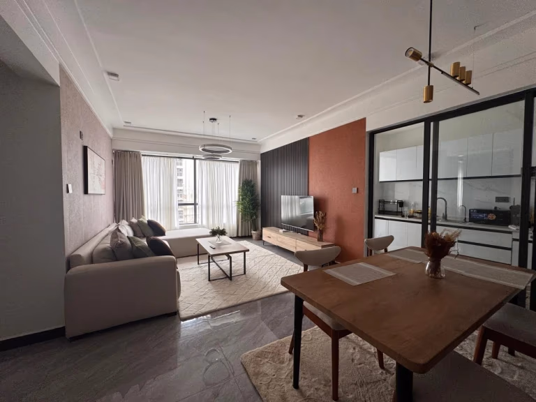 Furnished two-bedroom apartment in Lavington