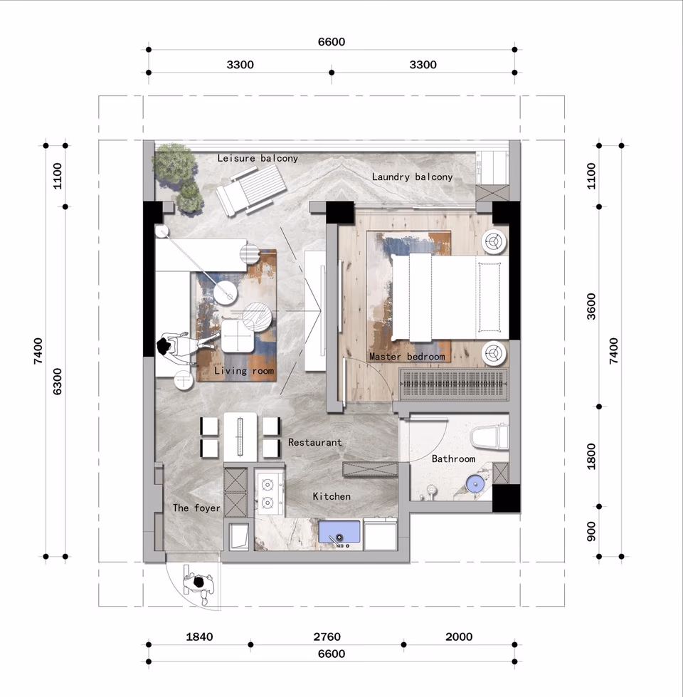 1-bedroom at Capella Residence, Westlands