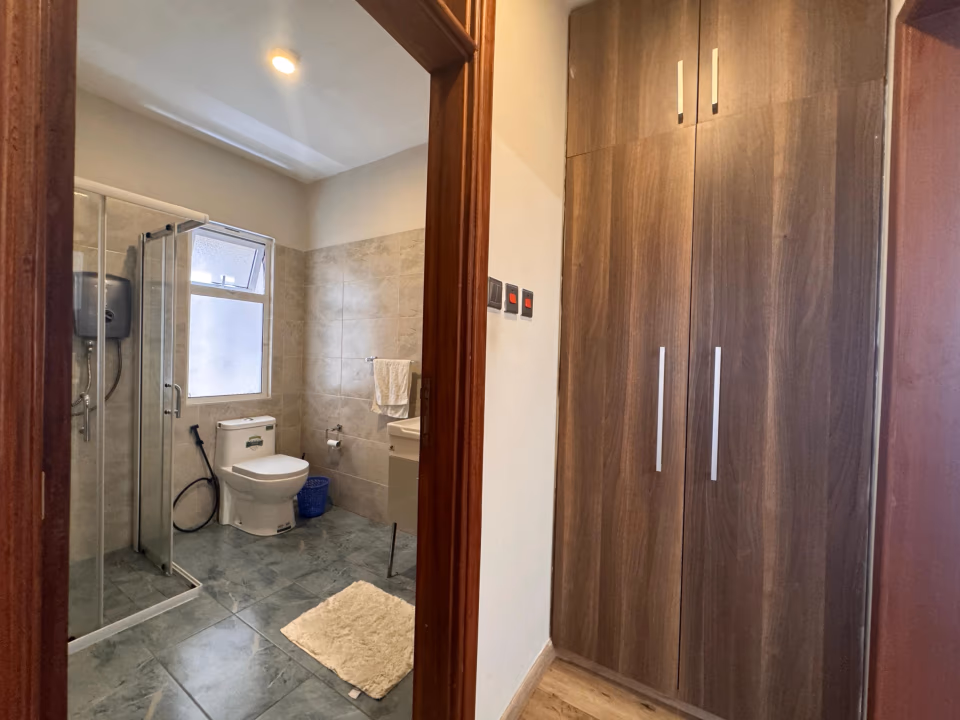 Furnished two-bedroom apartment in Kileleshwa