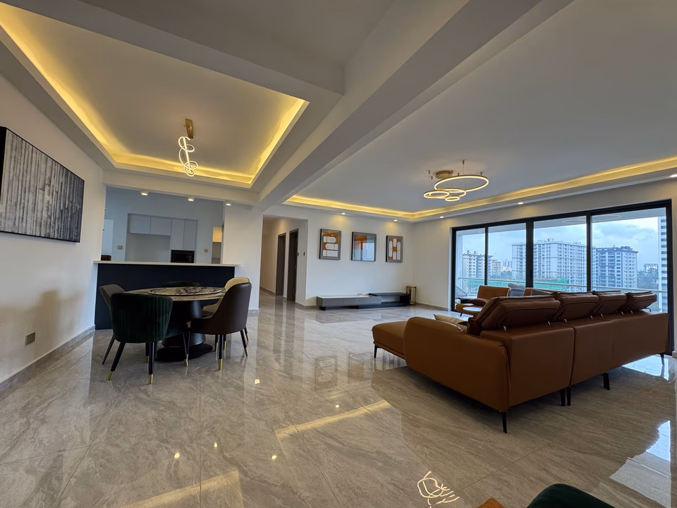 Fully furnished 4 bedroom apartment