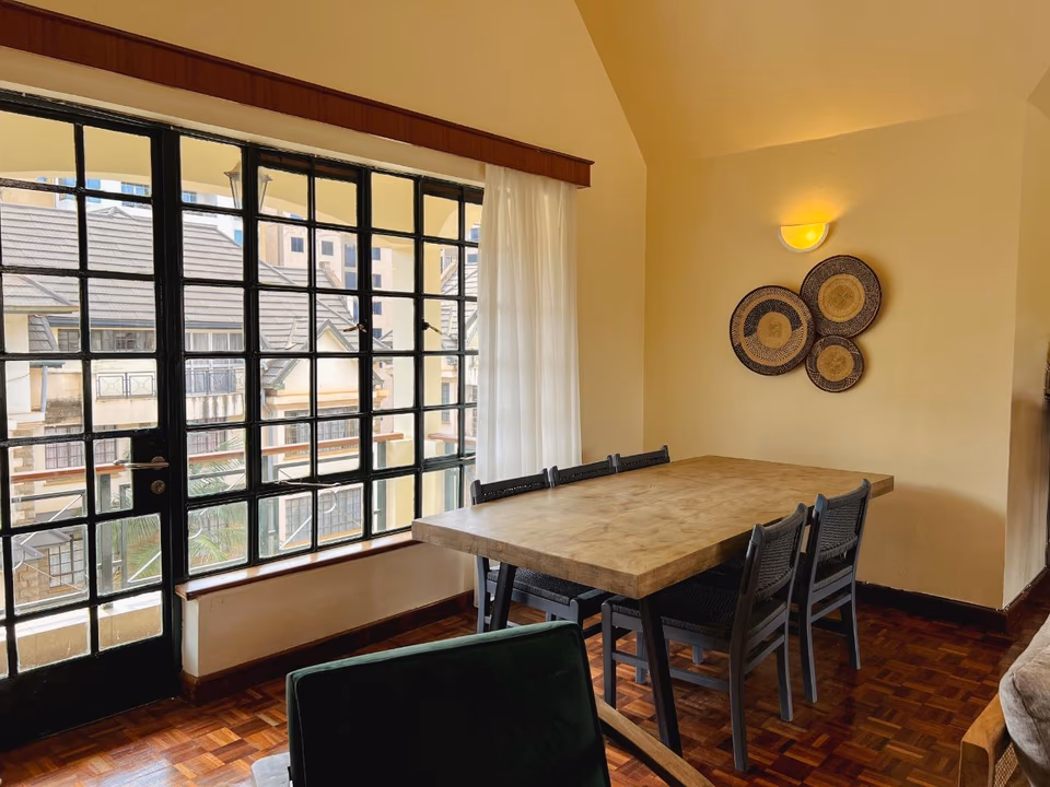 Stylish furnished 2-bedroom apartment for Rent in Kileleshwa