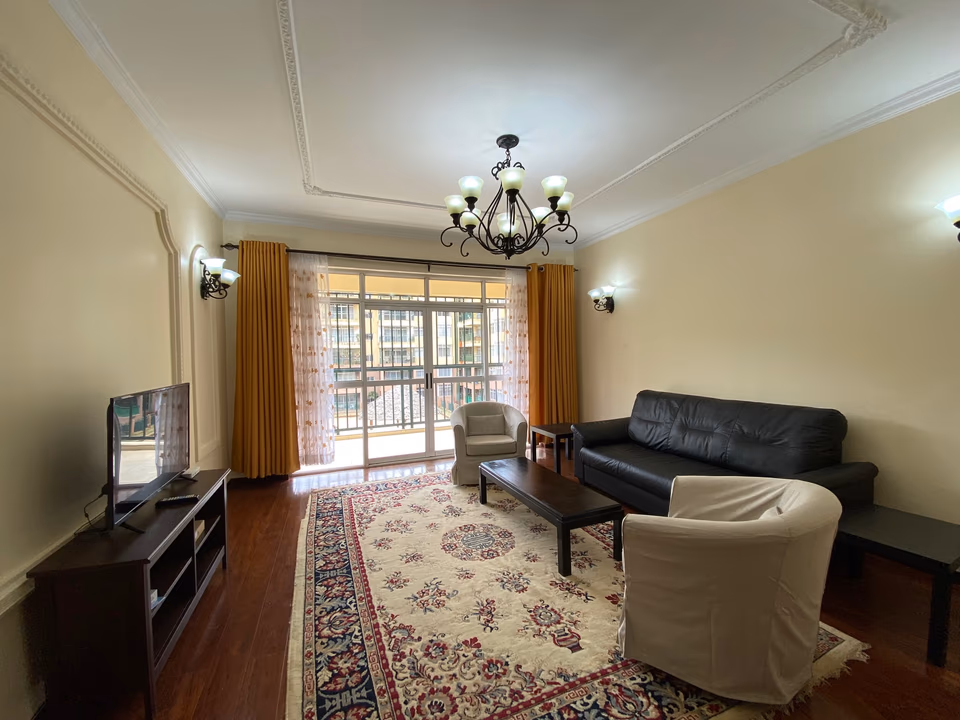 Serviced 3 bed apartment in Lavington