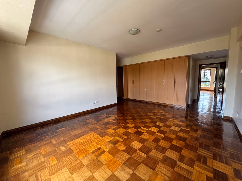Modern and spacious three bedroom available for Rent