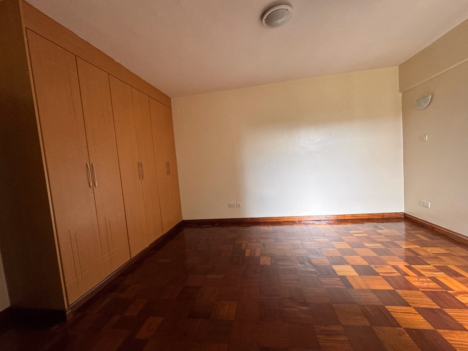 Modern and spacious three bedroom available for Rent