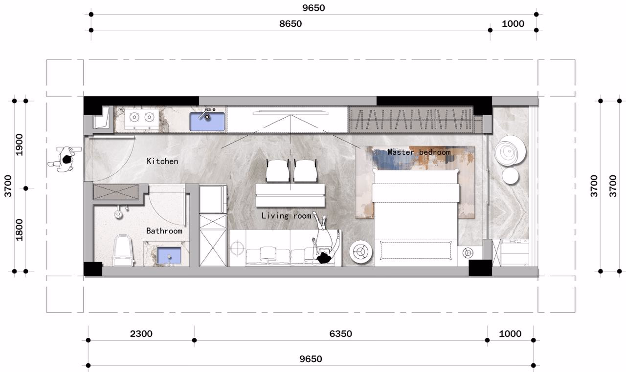 1-bedroom at Capella Residence, Westlands